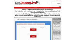 Desktop Screenshot of netdetective.com